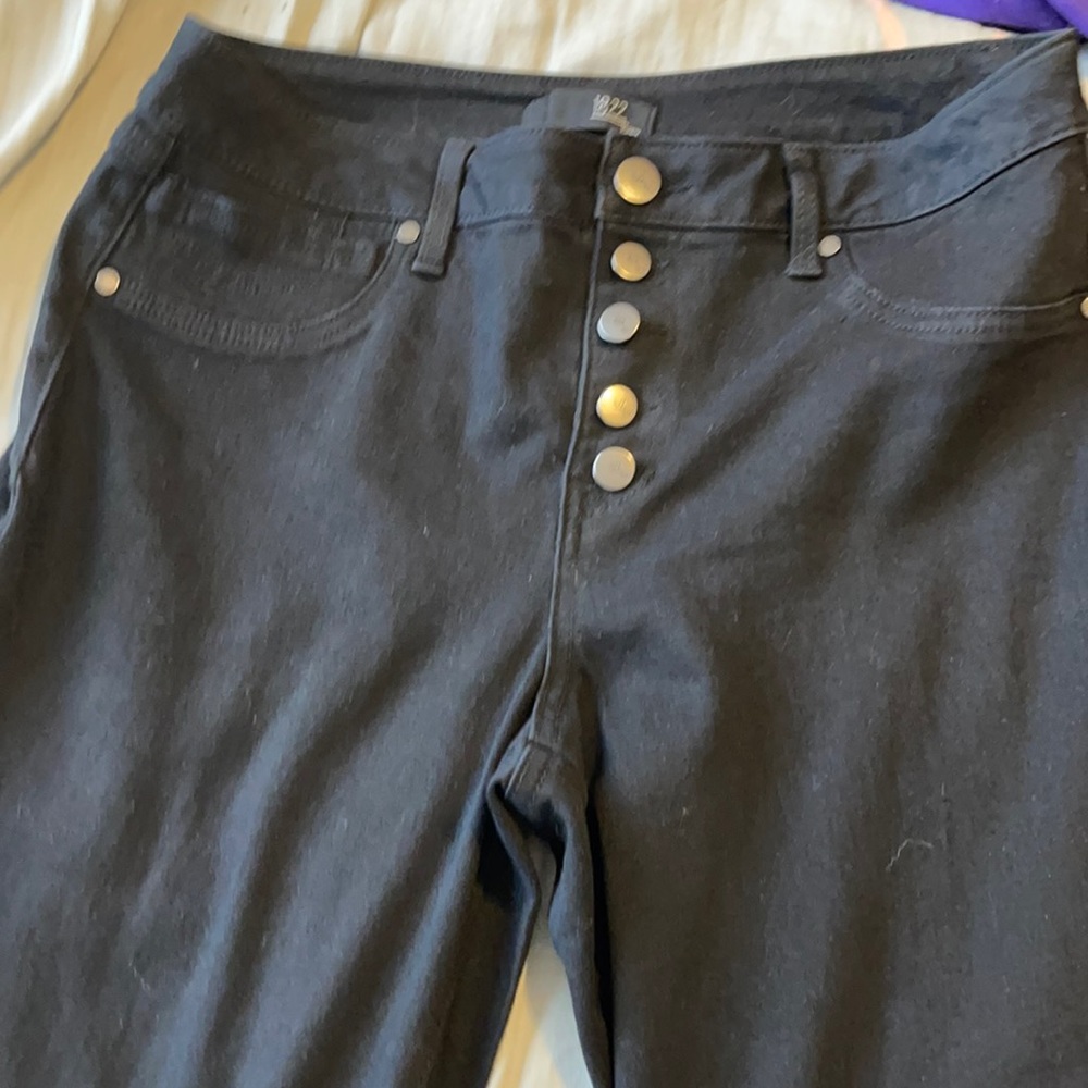 Black 1822 Demin Black Jeans size 14. Never worn